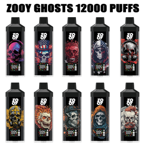 Cómodo para llevar cigarrillos electrónicos desechables ZOOY GHOSTS 12000 PUFFS 