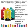 CAJA ARCO IRIS ZOOY VAPE 16K